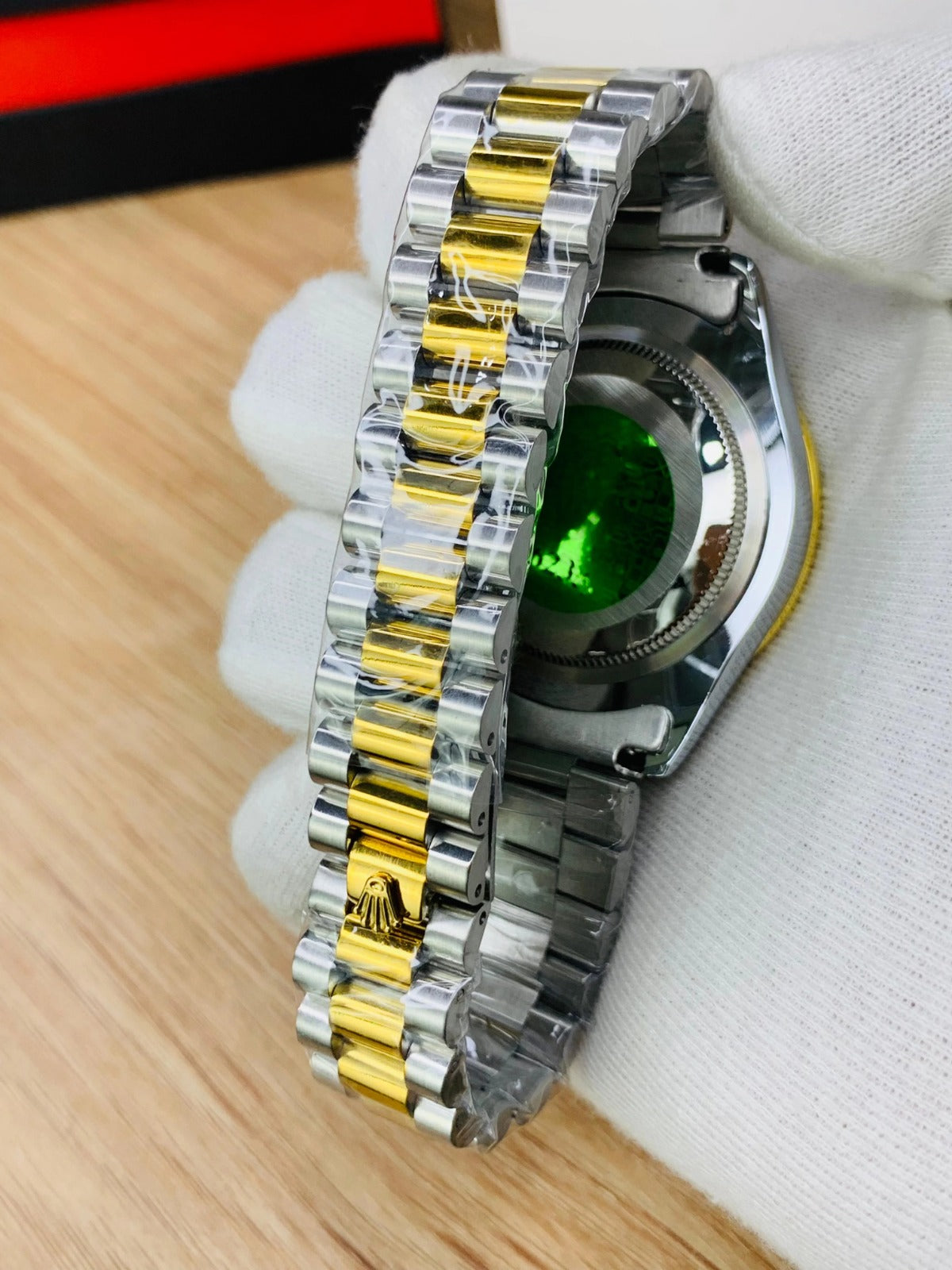 Luxury Men's Analog Quartz Watches – Stainless Steel Chain Strap | Multi-Color Dial Wrist Watches for Men