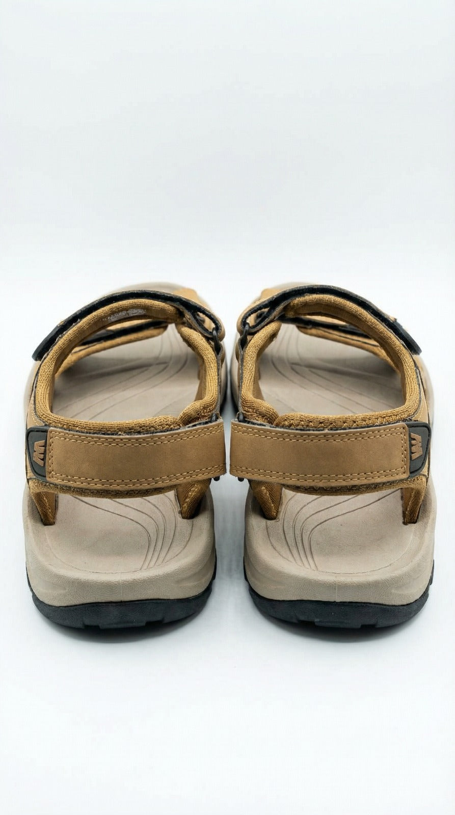 WEINBRENNER Men’s Brown Casual Sandals – Adjustable Strap Comfort Summer Footwear