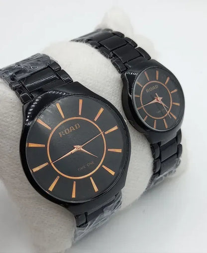 couple watches high quality (black chain)